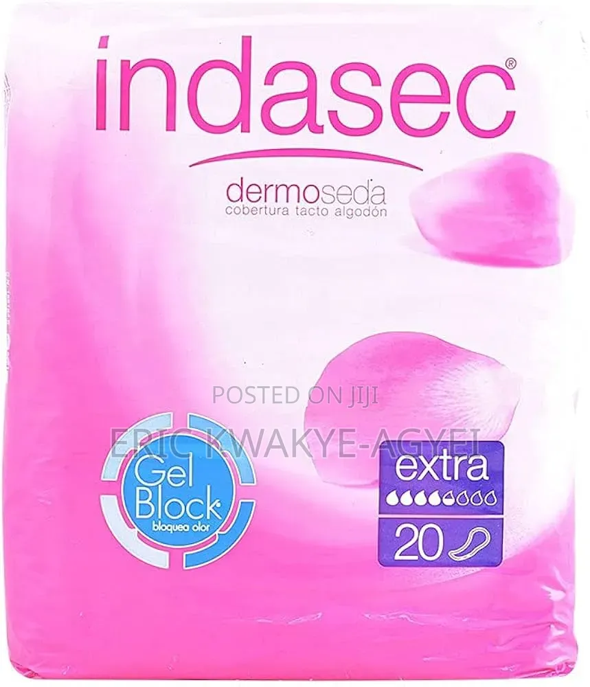Indasec Dermoseda Incontinence Pad Extra 20 Units