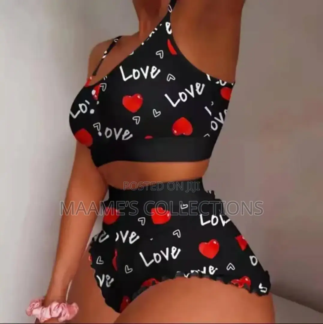 Softscene Strawberry Printed Cami Shorts Pajama Set /Sleepwear