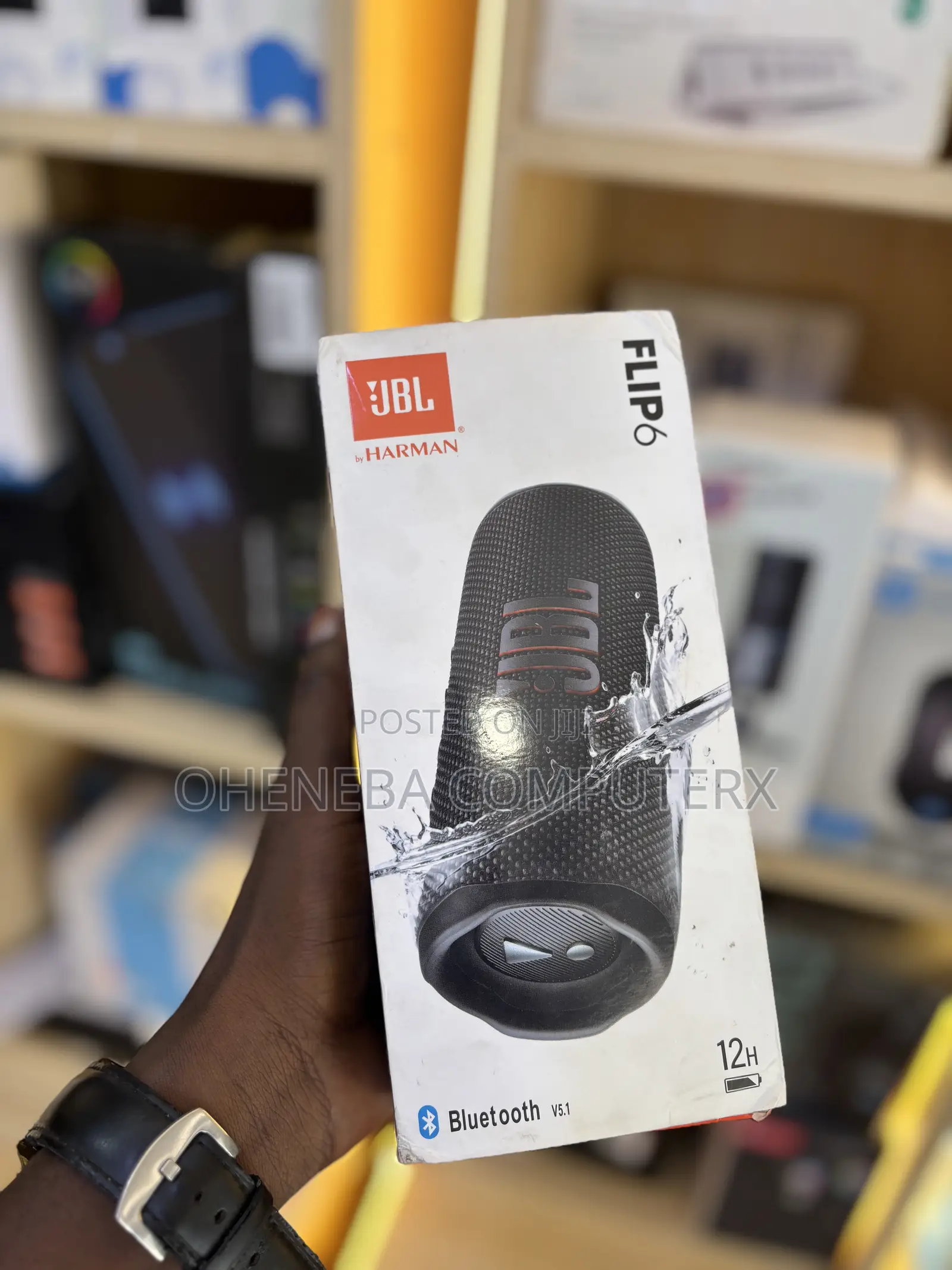 JBL Flip 6 Portable Bluetooth Speaker 12hrs