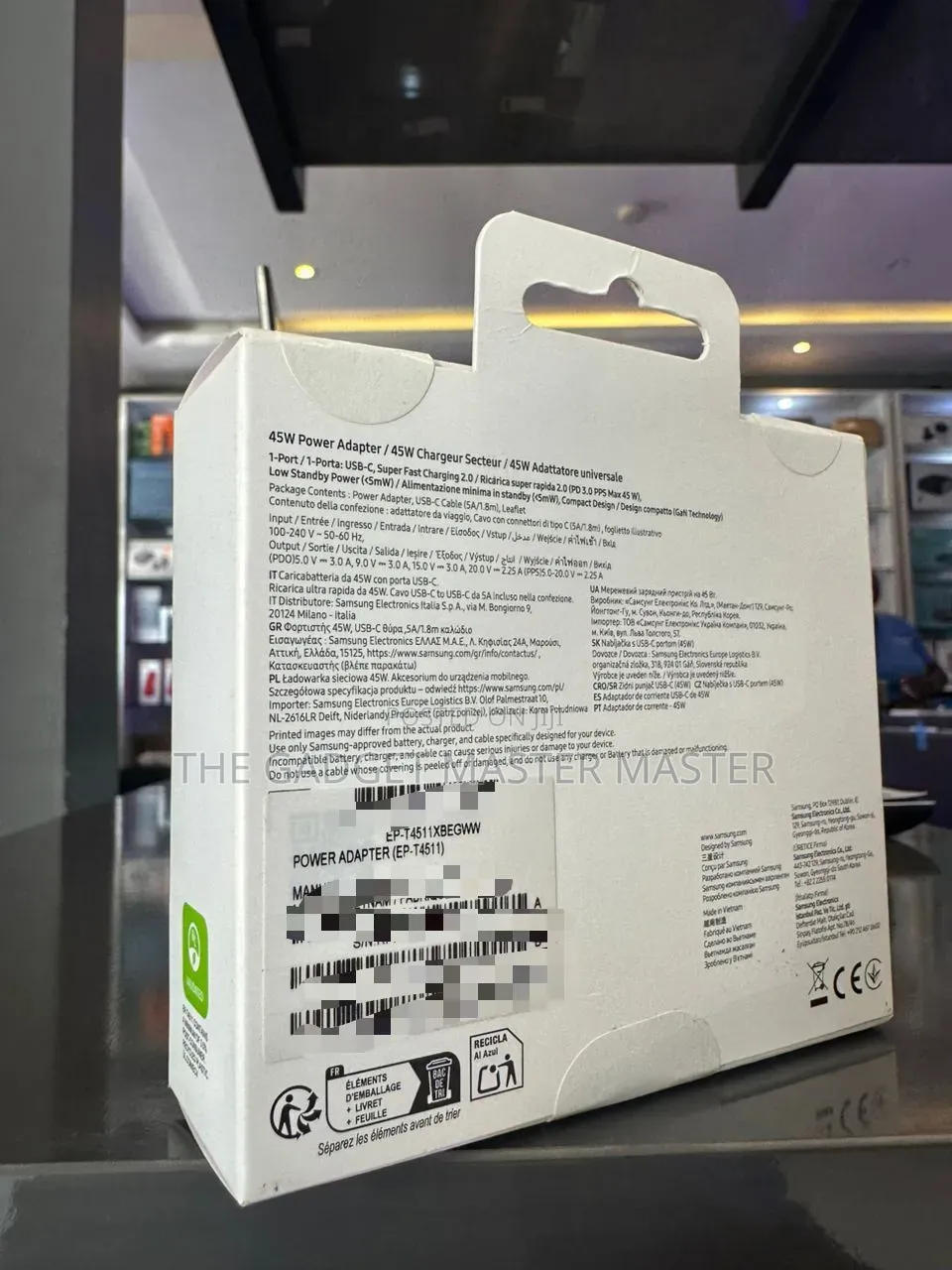 Samsung 45w Power Adapter With Usb-C Cable