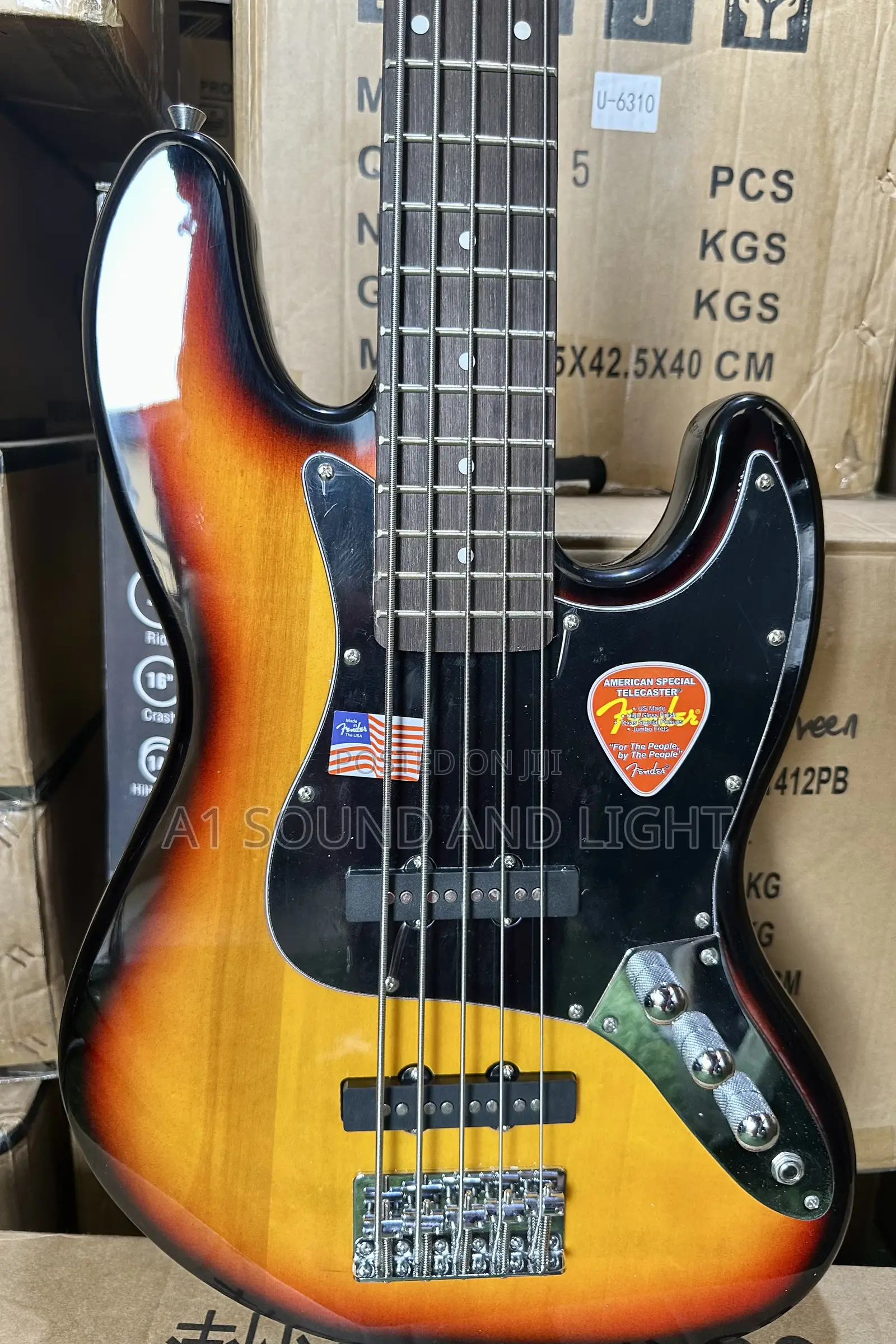 Fender 5 Strings Passive Bass Guitar - 3 Tones[Free Bag]