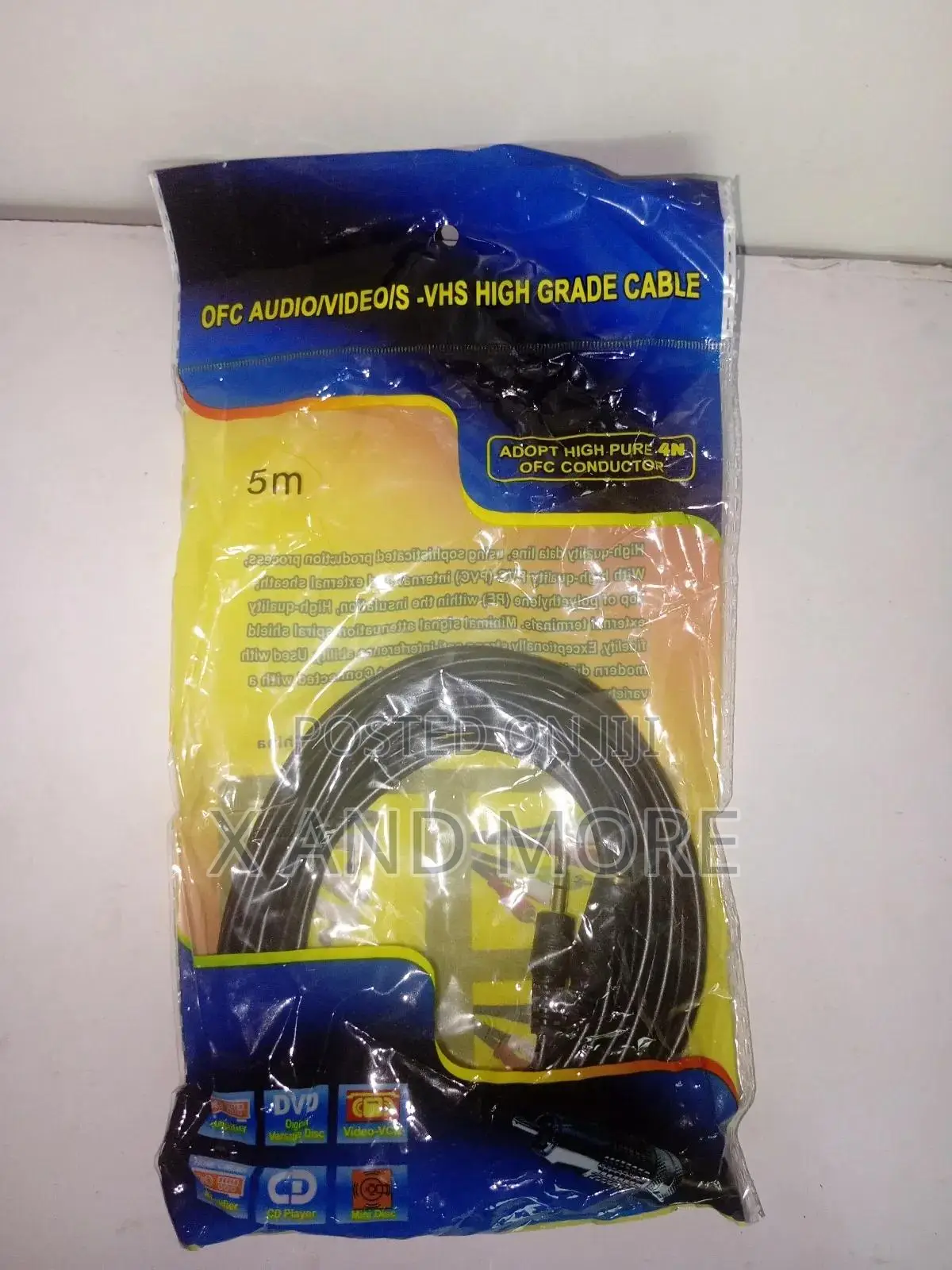 5m Aux (3.5mm Jack) Extension Cable (Female to Male)