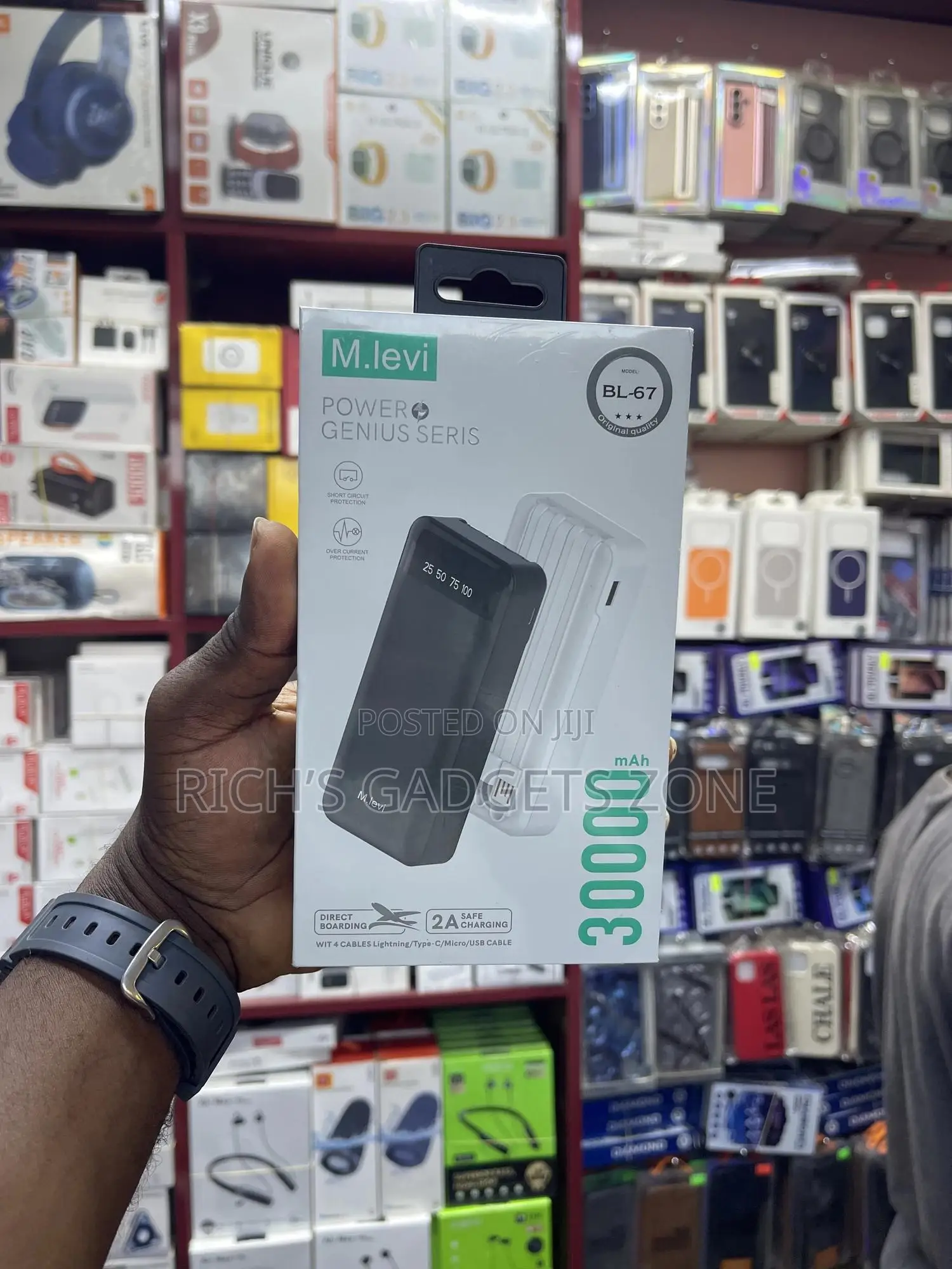 High-Capacity Power on the Go