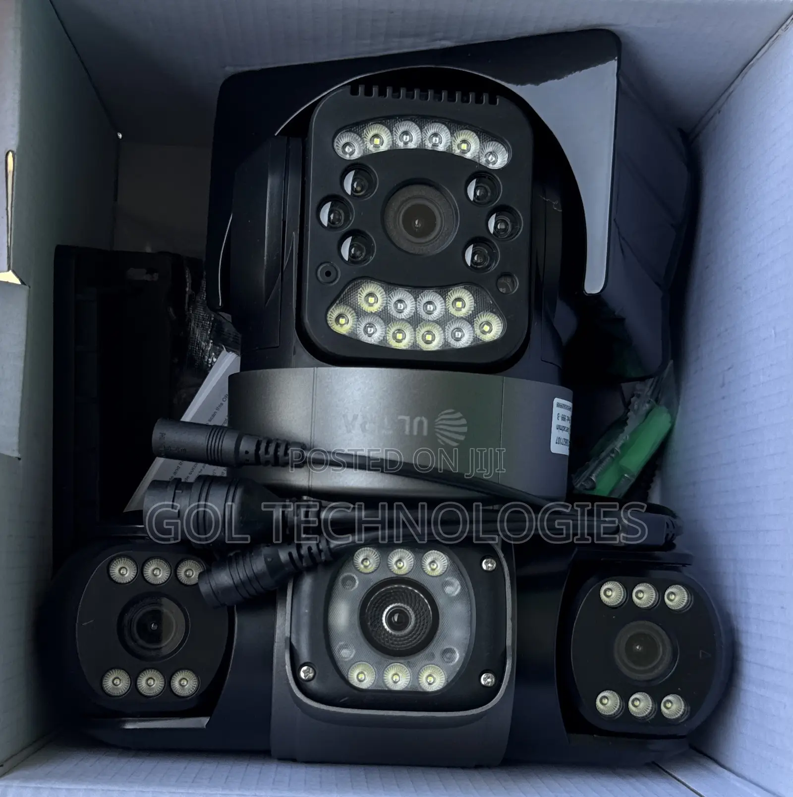 4g Smart Wireless Camera Ultra Lens Ac Power 3lens 6mp Camera