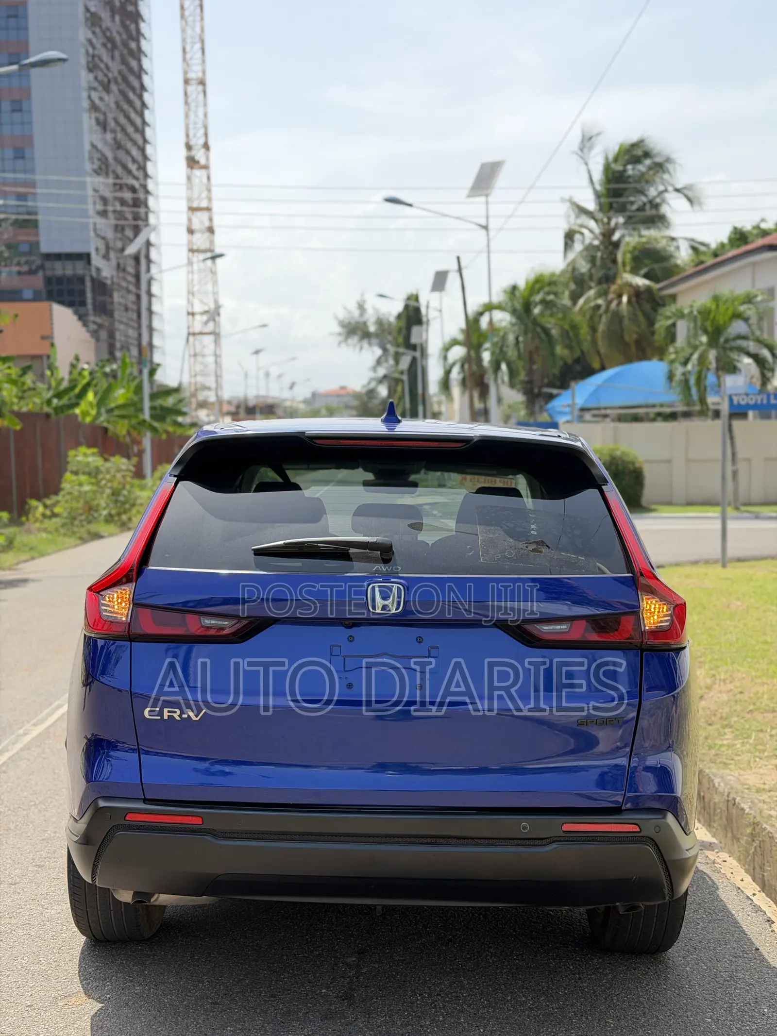 Honda CR-V EX-L AWD 2023 Blue