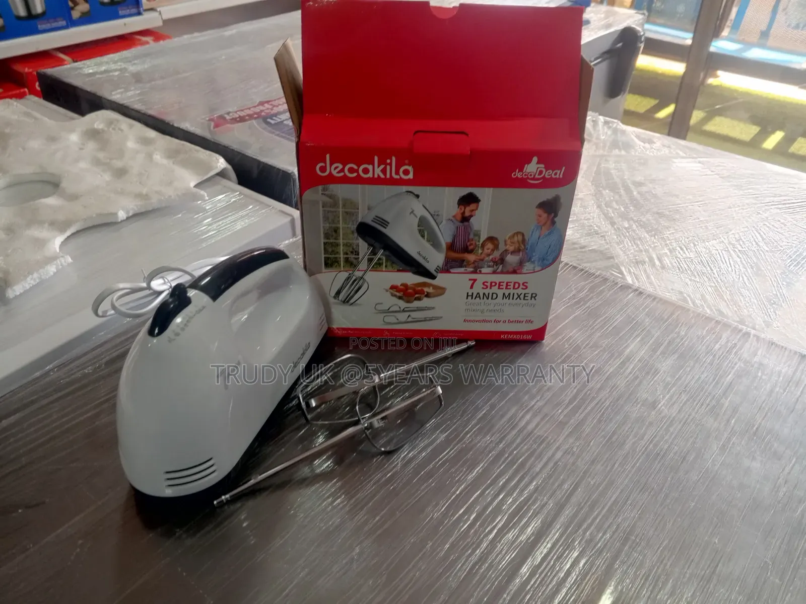Decakila Hand Mixer – Mix, Whip Beat With Ease