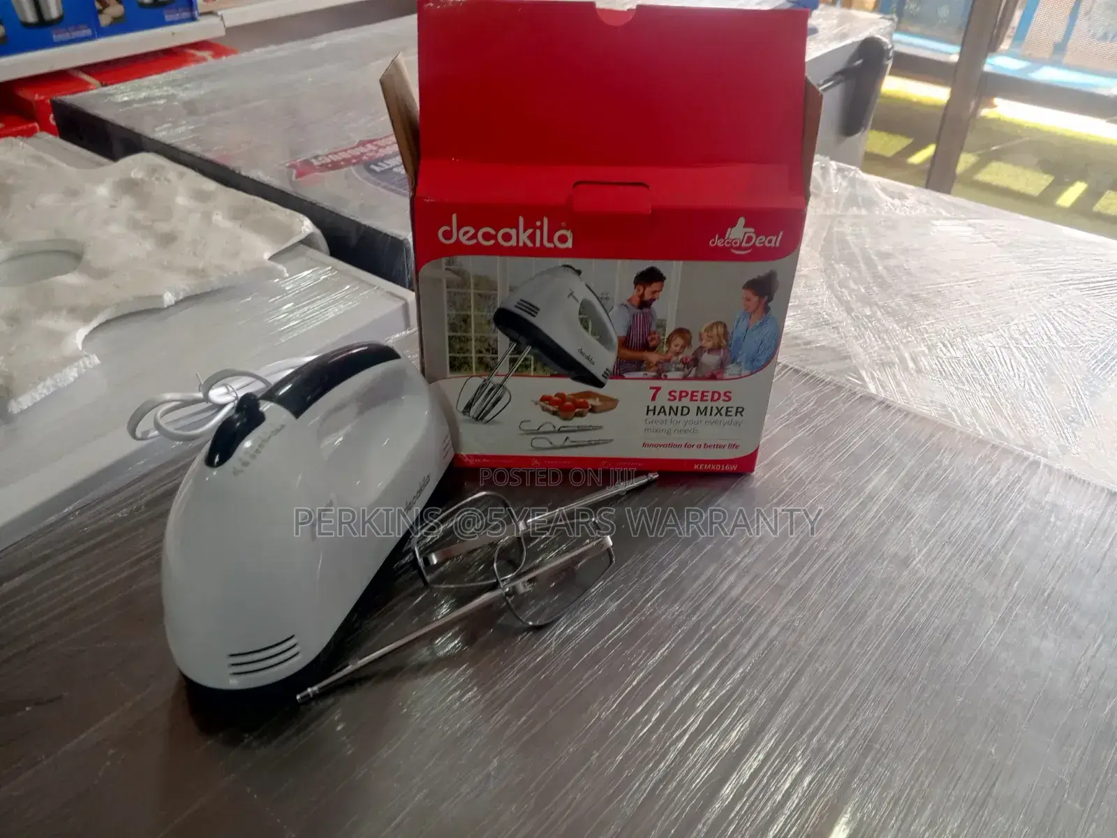 Decakila Hand Mixer – Mix, Whip Beat With Ease
