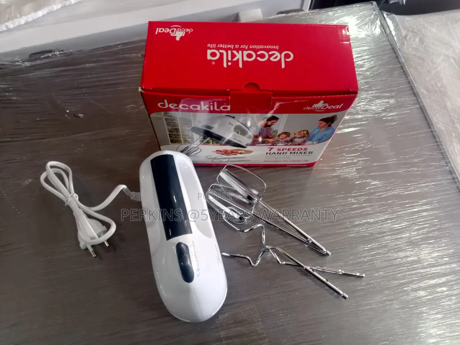 Decakila Hand Mixer – Smooth Mixing Made Simple