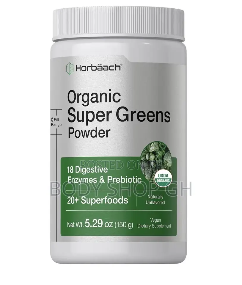Organic Greens With 20+ Superfoods, 18 Digestive Enzymes + Prebiotics