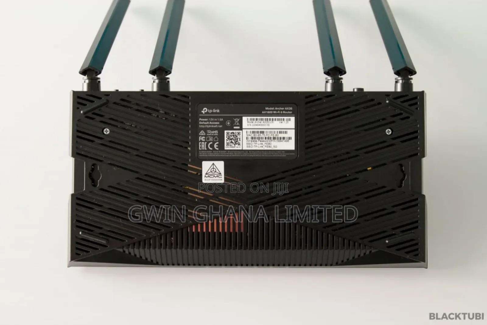 Tp-Link Archer Ax20 Ax1800 Smart Dual-Band Wi-Fi 6 Router
. New No Box