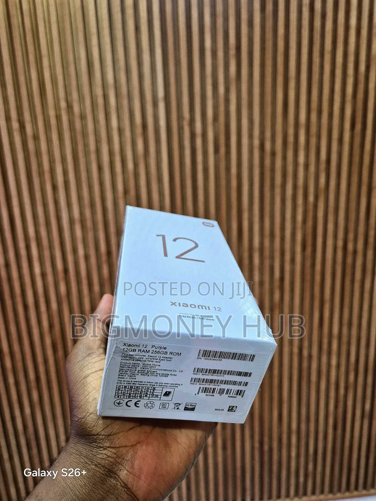 New Xiaomi Redmi 12 256 GB Black