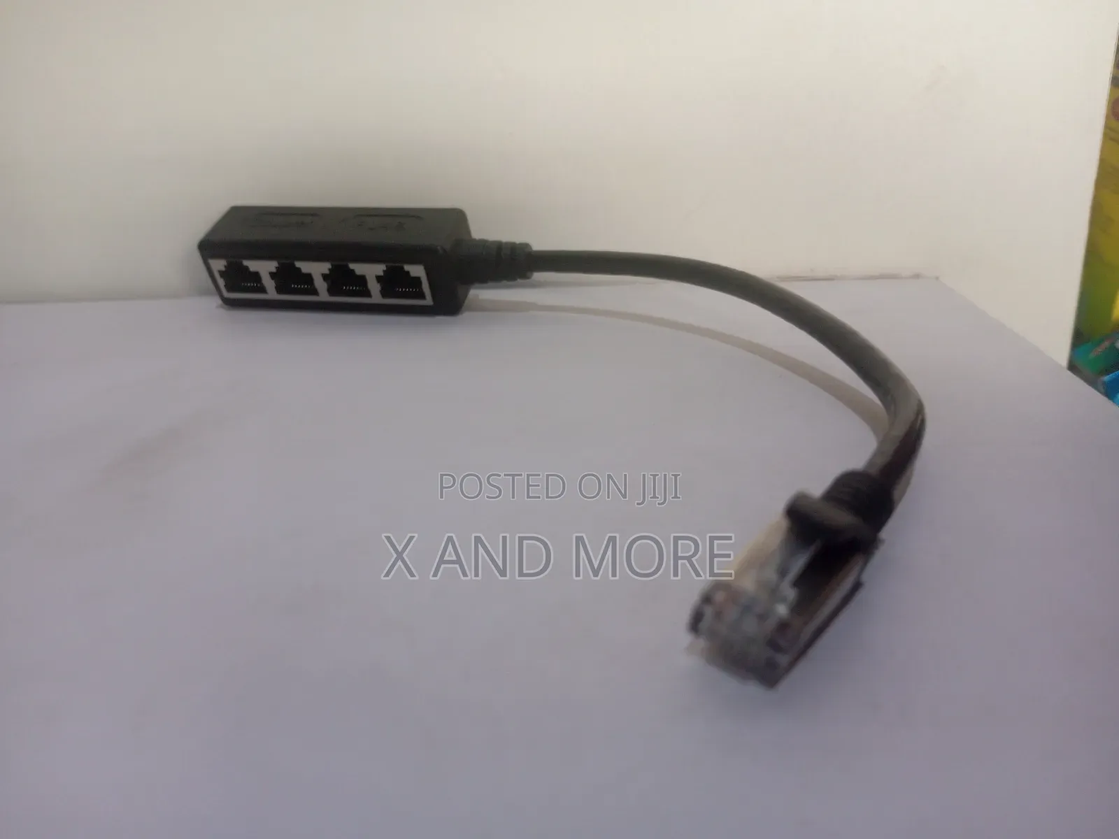 Rj45 4 in 1 Ethernet Cable Adapter Extension Splitter for Network