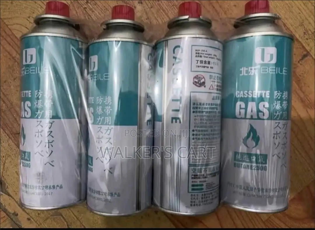 Explosion-Proof Butane Gas Cylinder(1 Pack = 4 Pieces) )