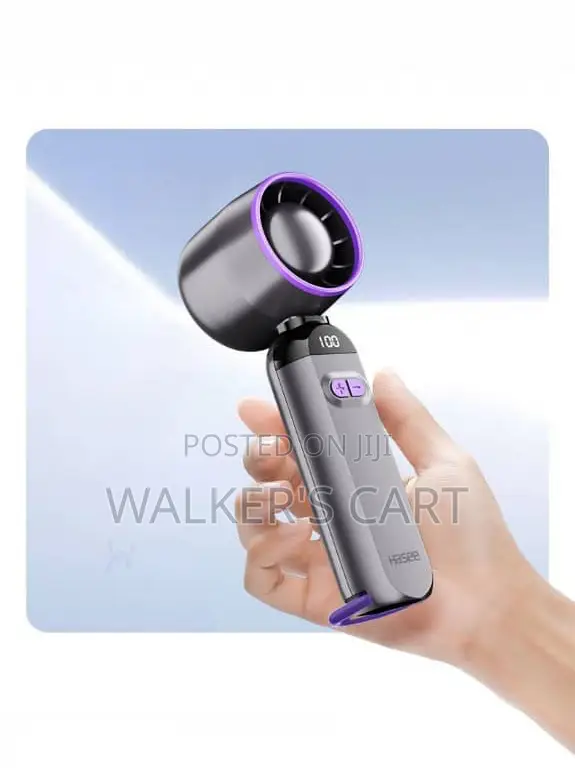 Portable Hand Fan – 3000mah Super Long Battery Life