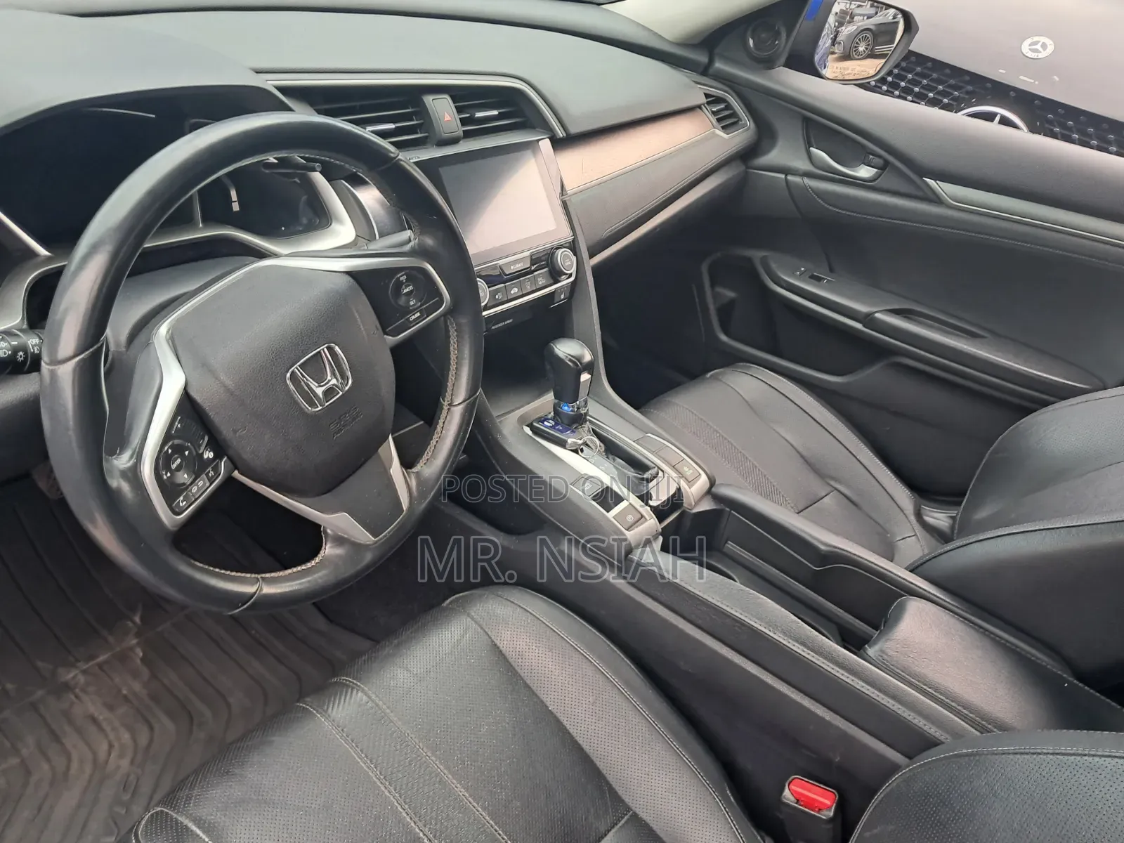 Honda Civic EX-L Sedan 2018 Blue
