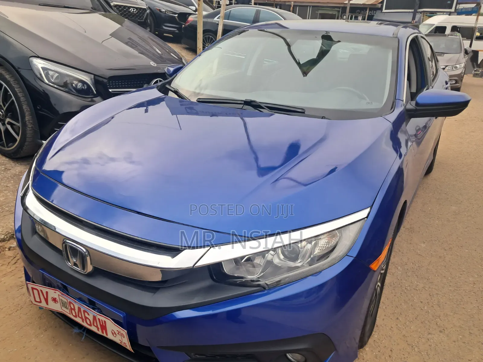 Honda Civic EX-L Sedan 2018 Blue