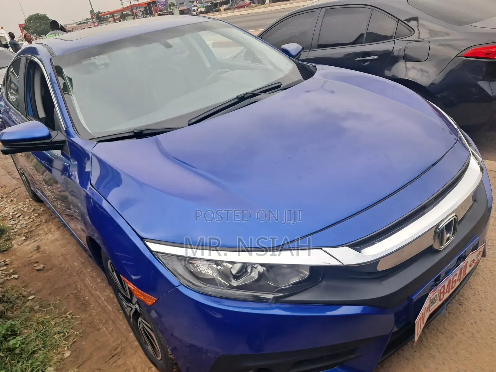 Honda Civic EX-L Sedan 2018 Blue