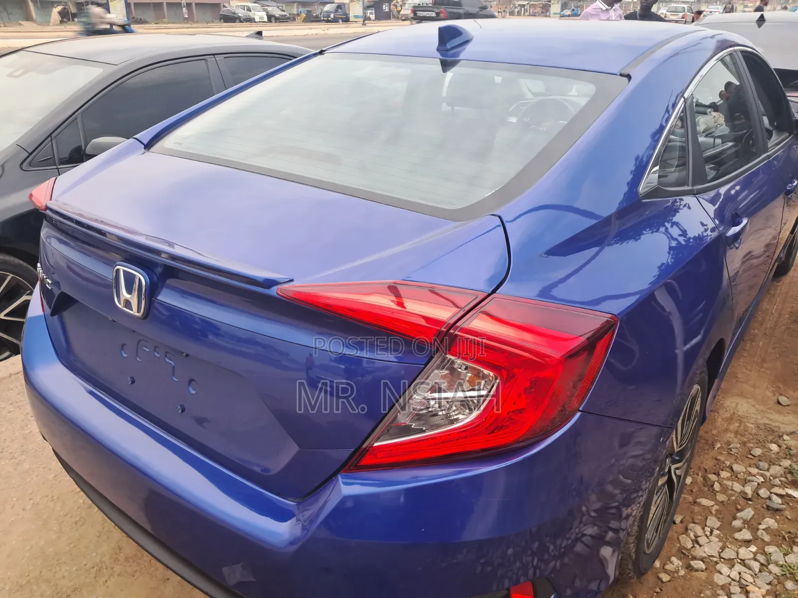 Honda Civic EX-L Sedan 2018 Blue