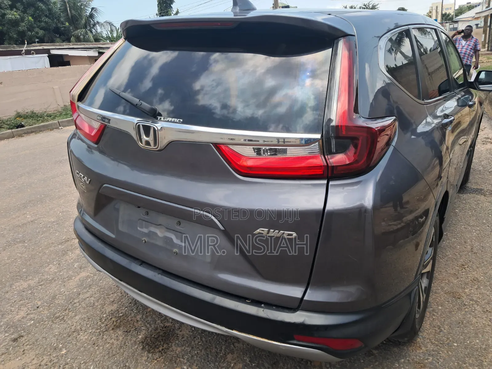 Honda CR-V EX 4dr SUV (1.5L 4cyl CVT) 2017 Gray