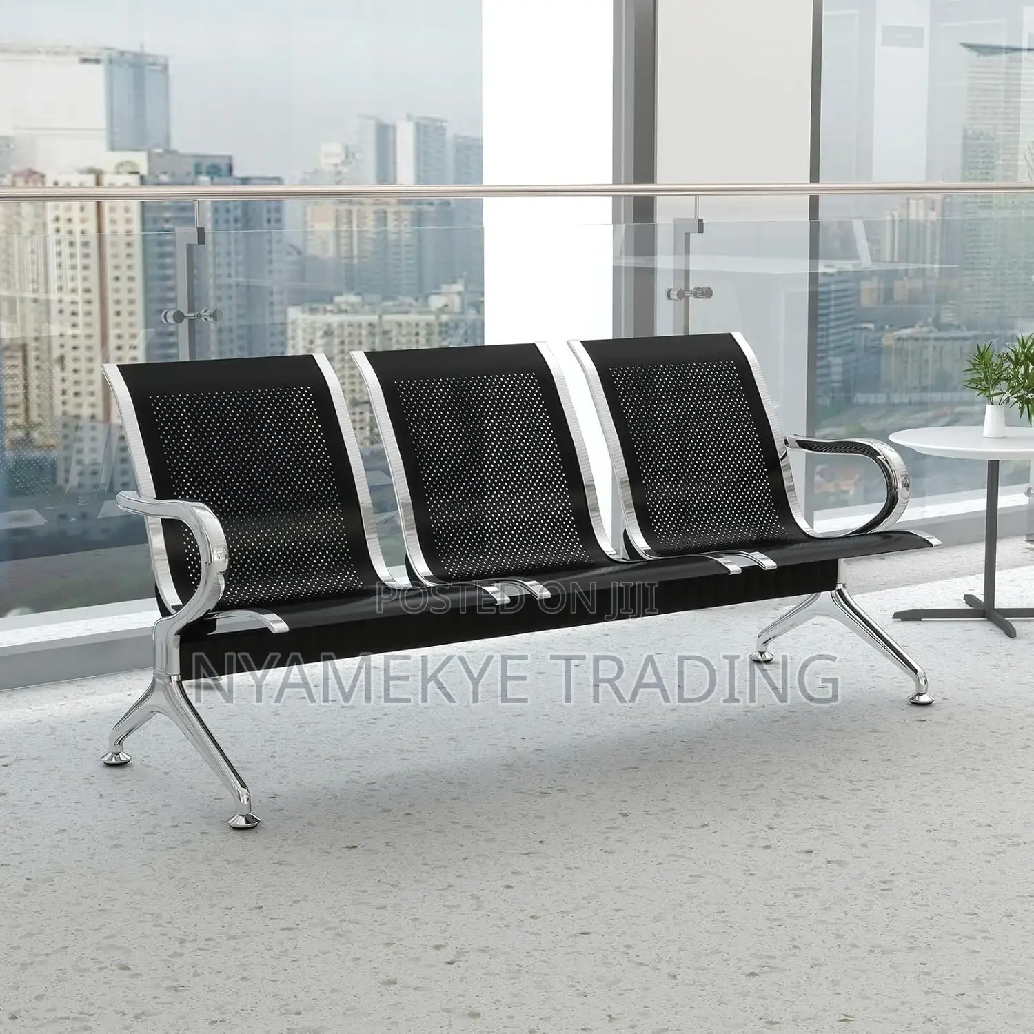 3-Seater Waiting Chair