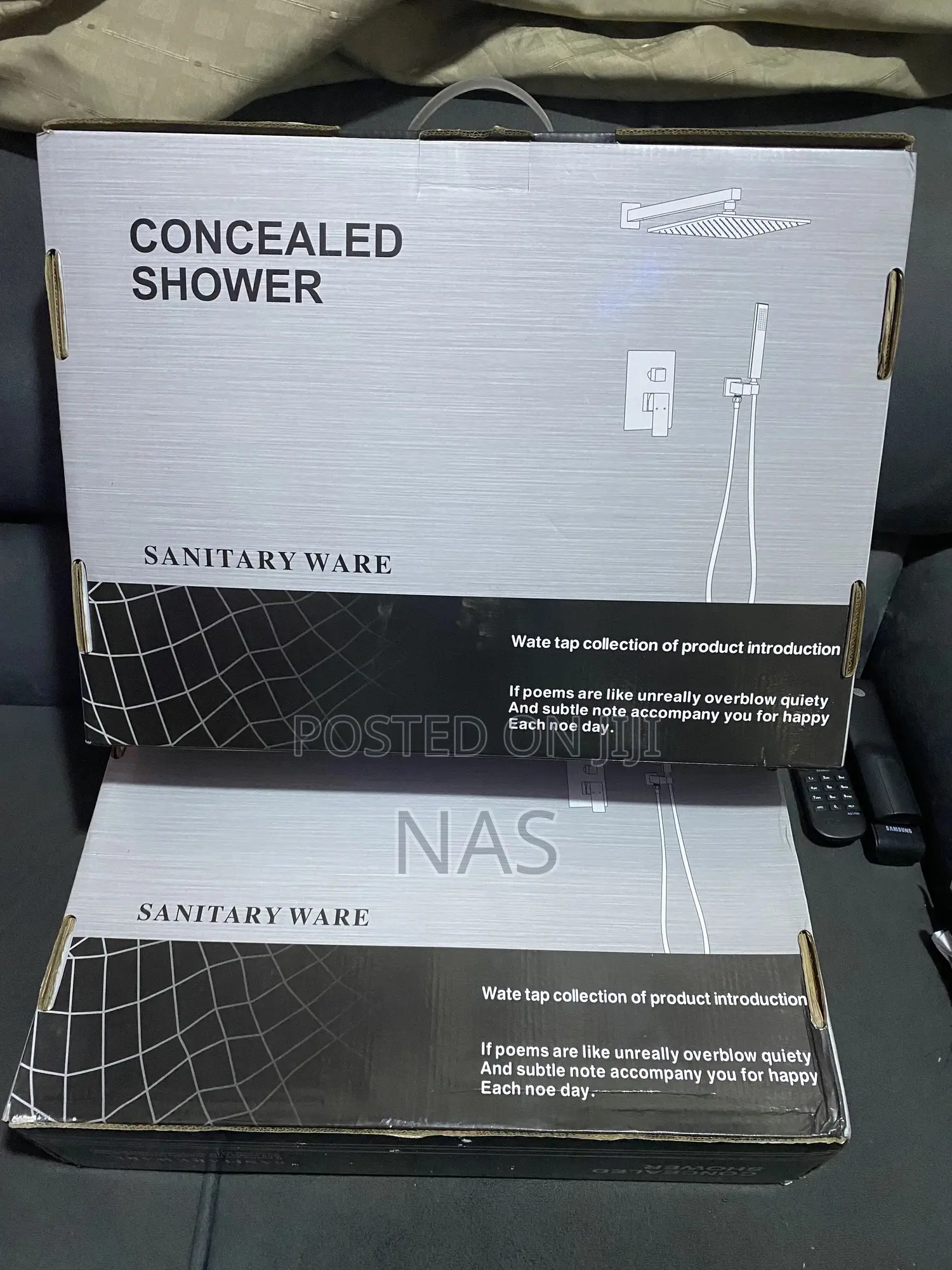 Concealed Shower