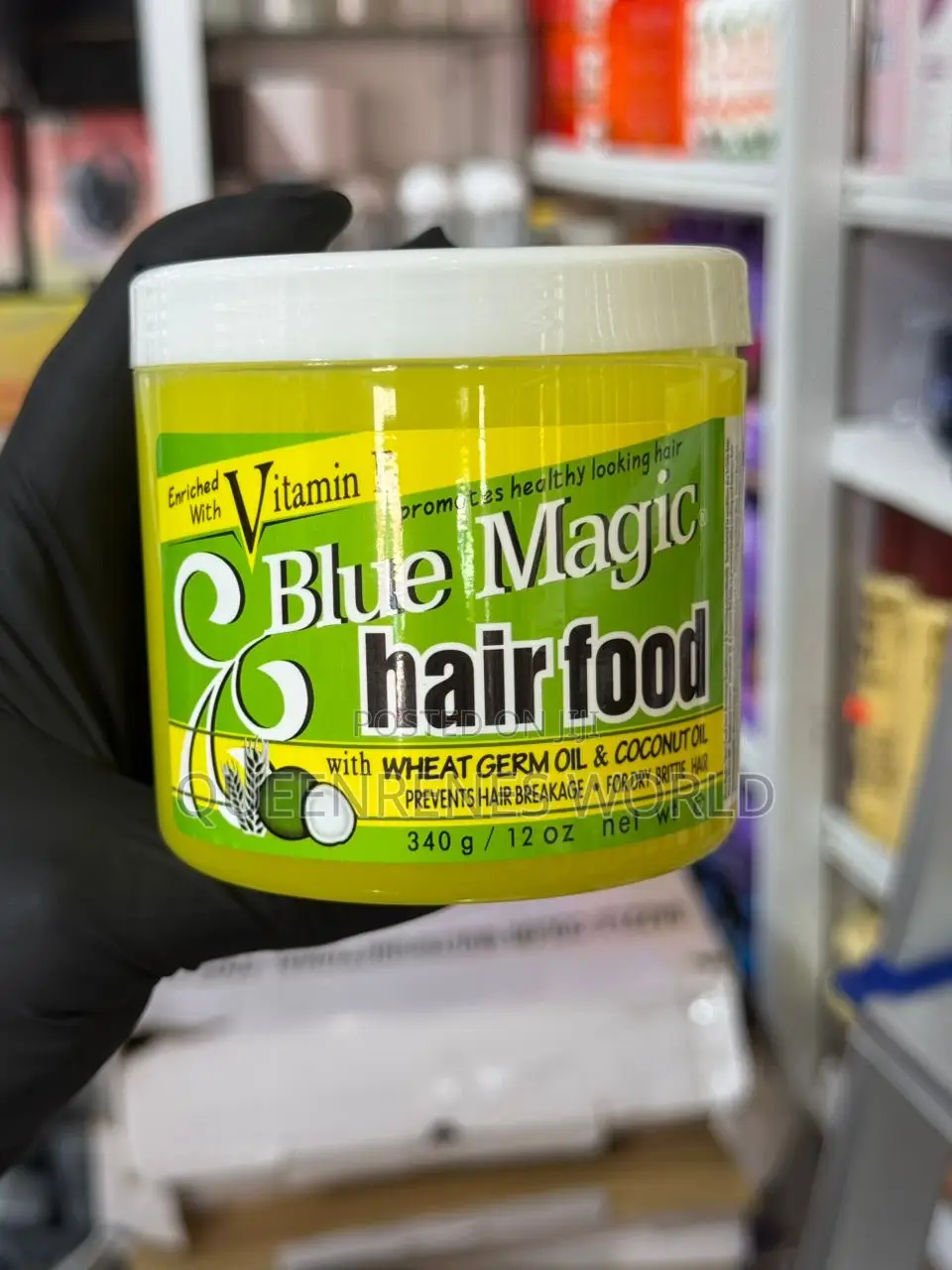 Blue Magic Hair Food Cream