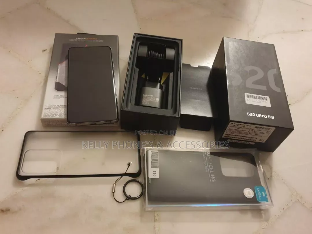 New Samsung Galaxy S20 Ultra 256 GB Black