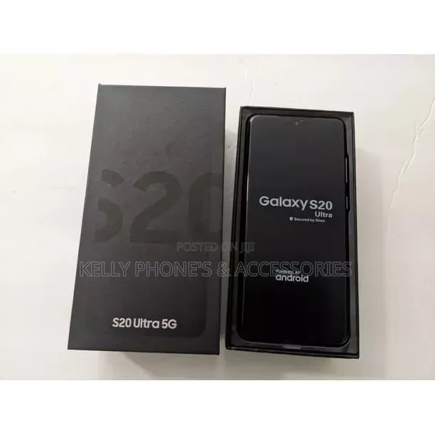 New Samsung Galaxy S20 Ultra 256 GB Black