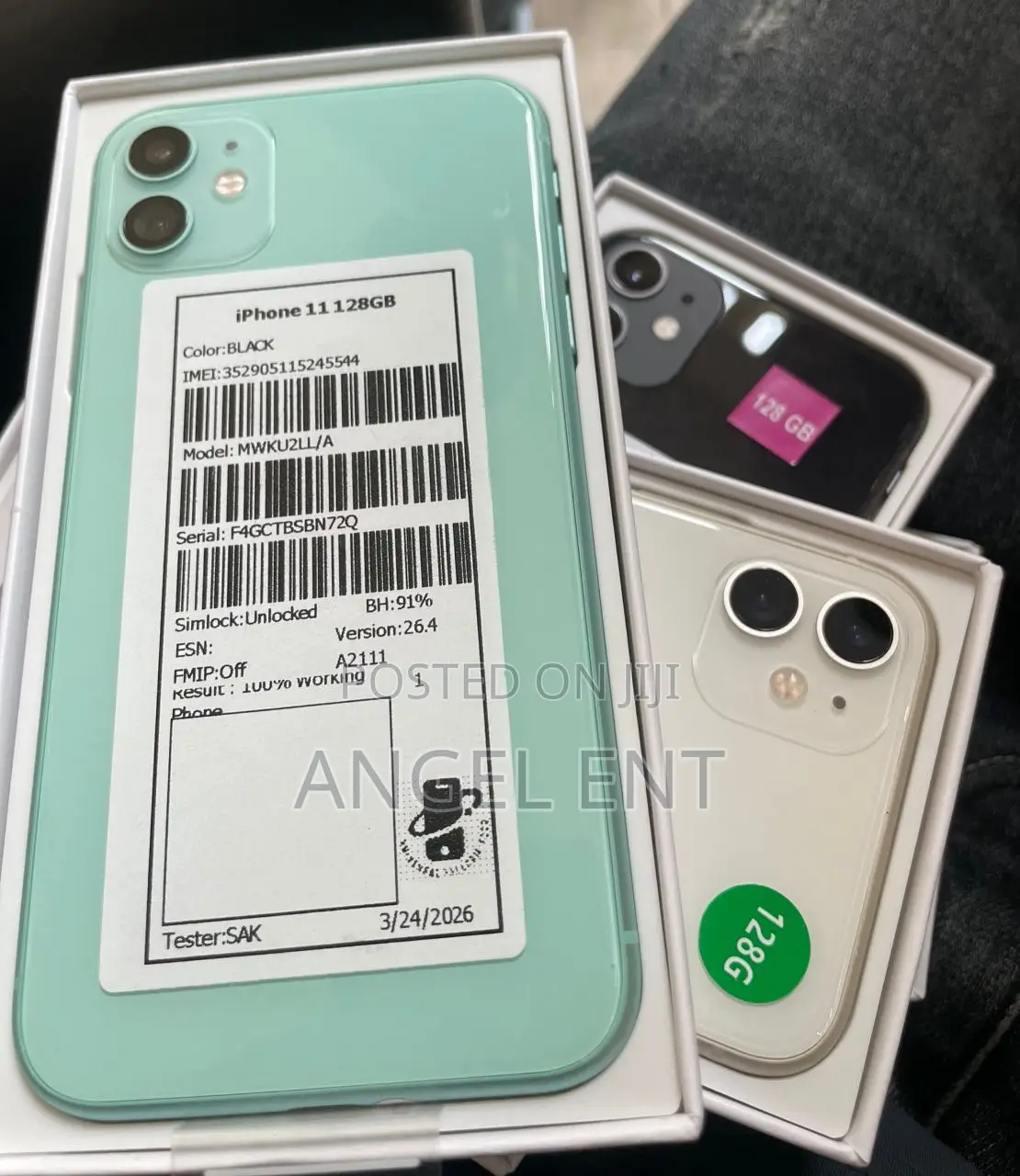New Apple iPhone 11 128 GB Black