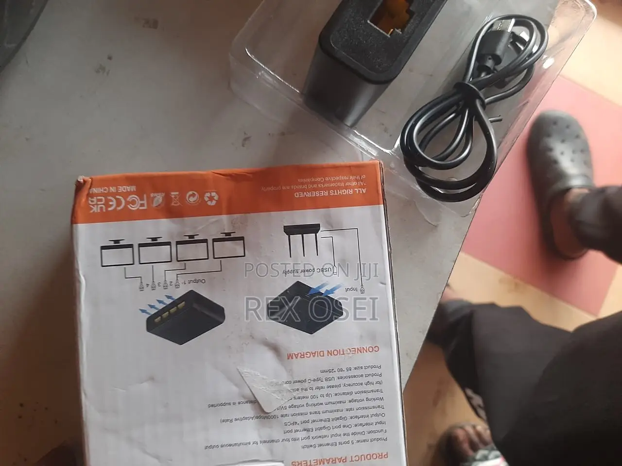 Rj45 Power Splitter