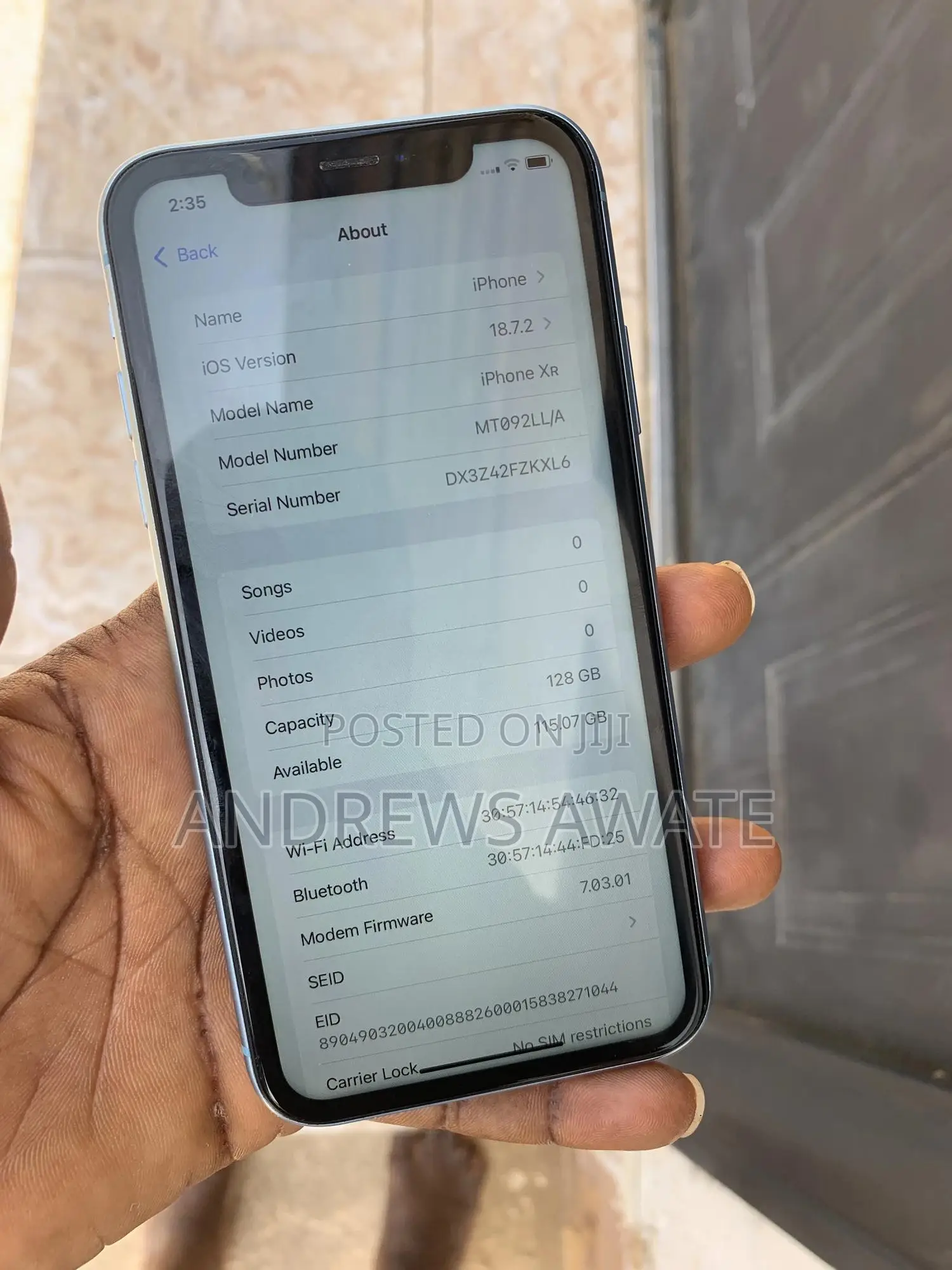 Apple iPhone XR 128 GB Blue