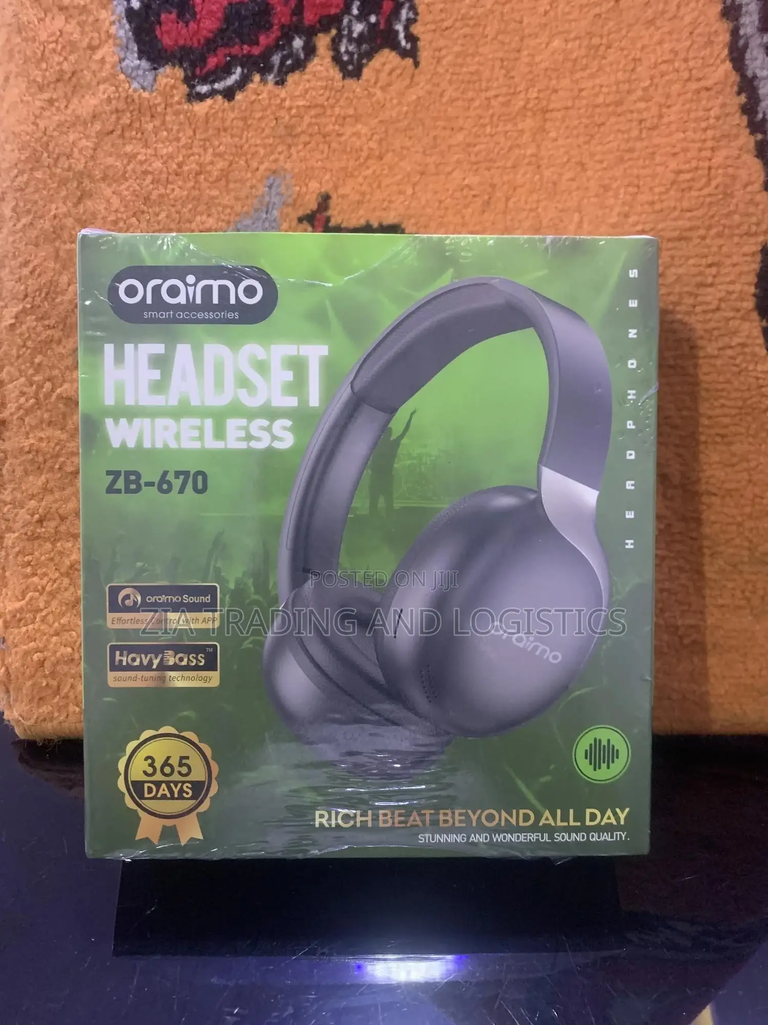 Oraimo Zb-670 Enc Over-ear Wireless Headphones