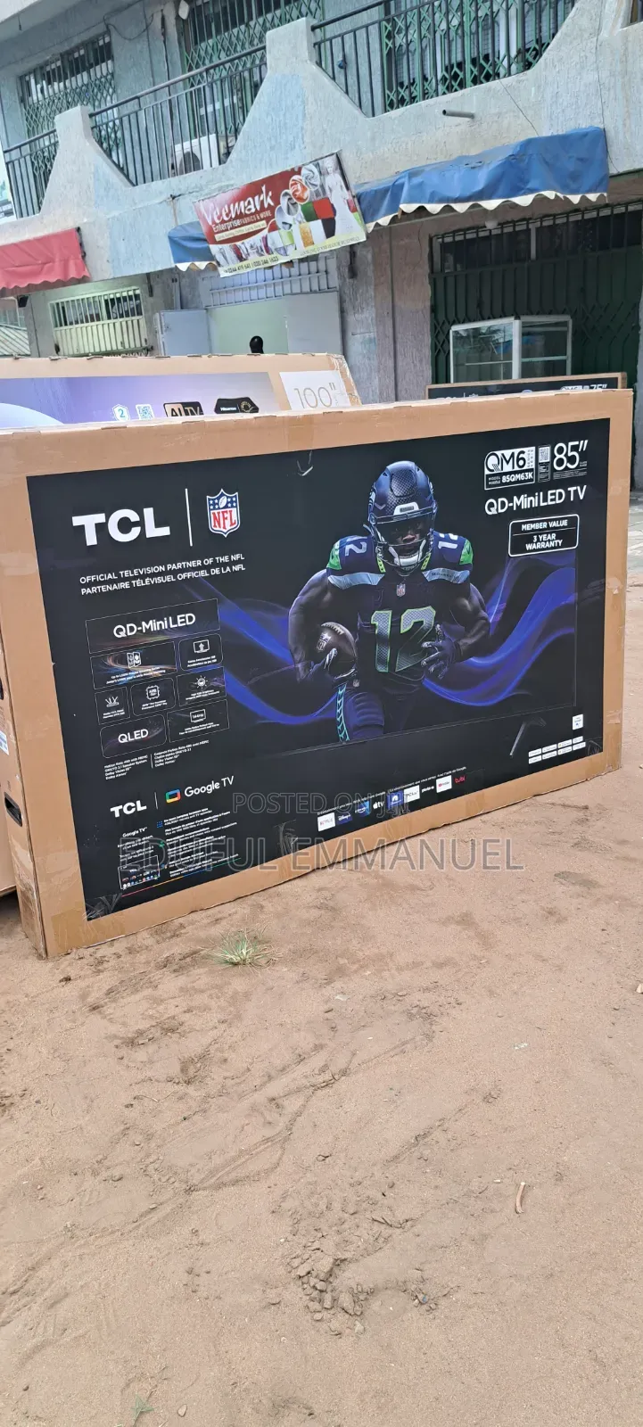 TCL 85" Class Qled Qm63k Uhd Smart Qd Mini Led HDR From America