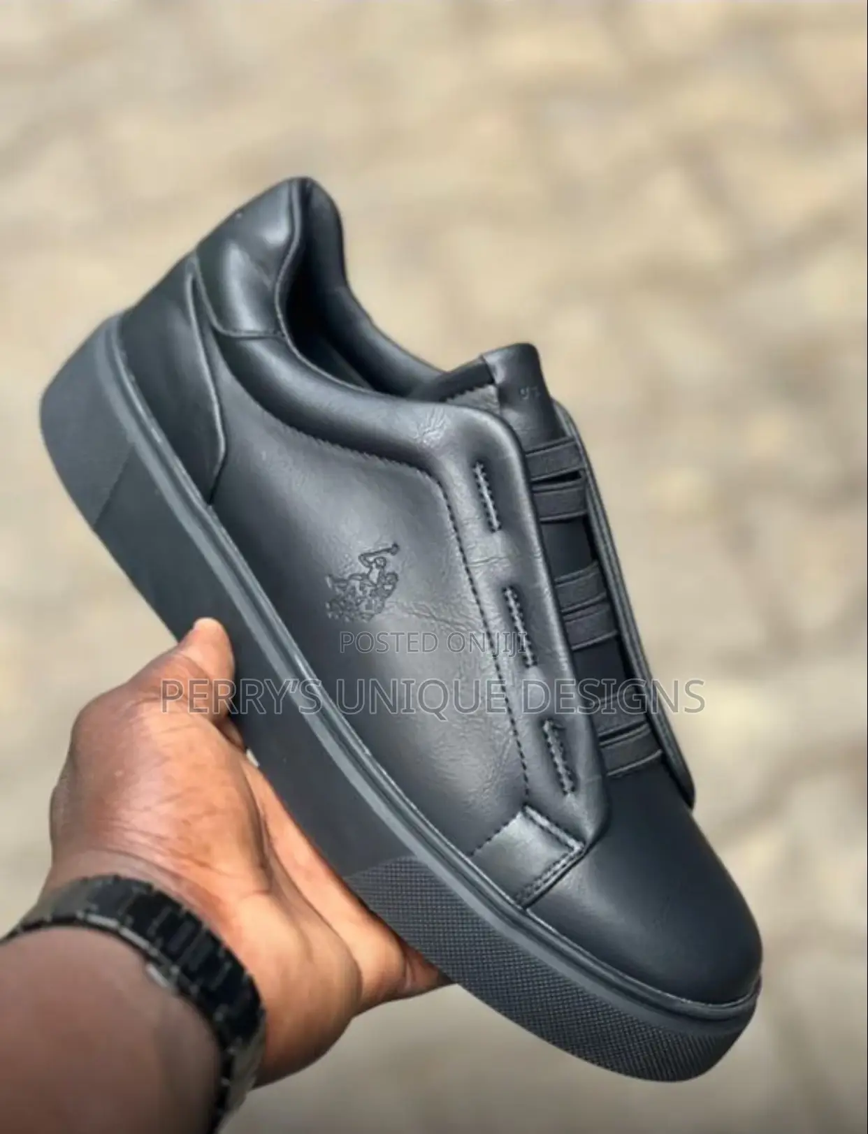 Midnight Prestige Slip-on Sneakers