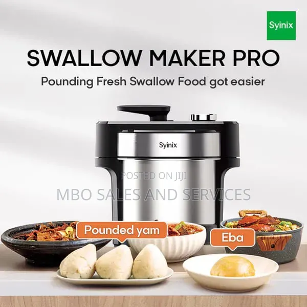 Syinix Swallow Maker Pro- Fully Automatic, All-Purpose Swallow Food