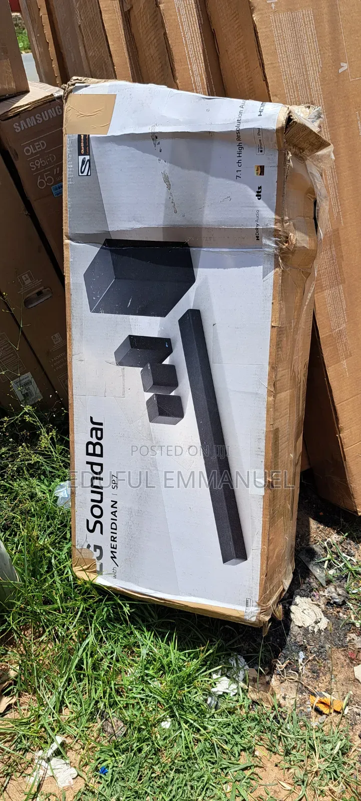 Very Powerful Lg 7.1ch Soundbar Sp7 Bluetooth Wifi From America
