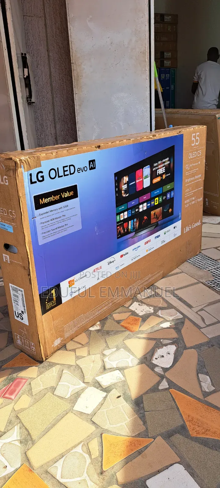 Lg 55" Class Oled Evo C5 Uhd Smart HDR Super Upscaling Ai Tv