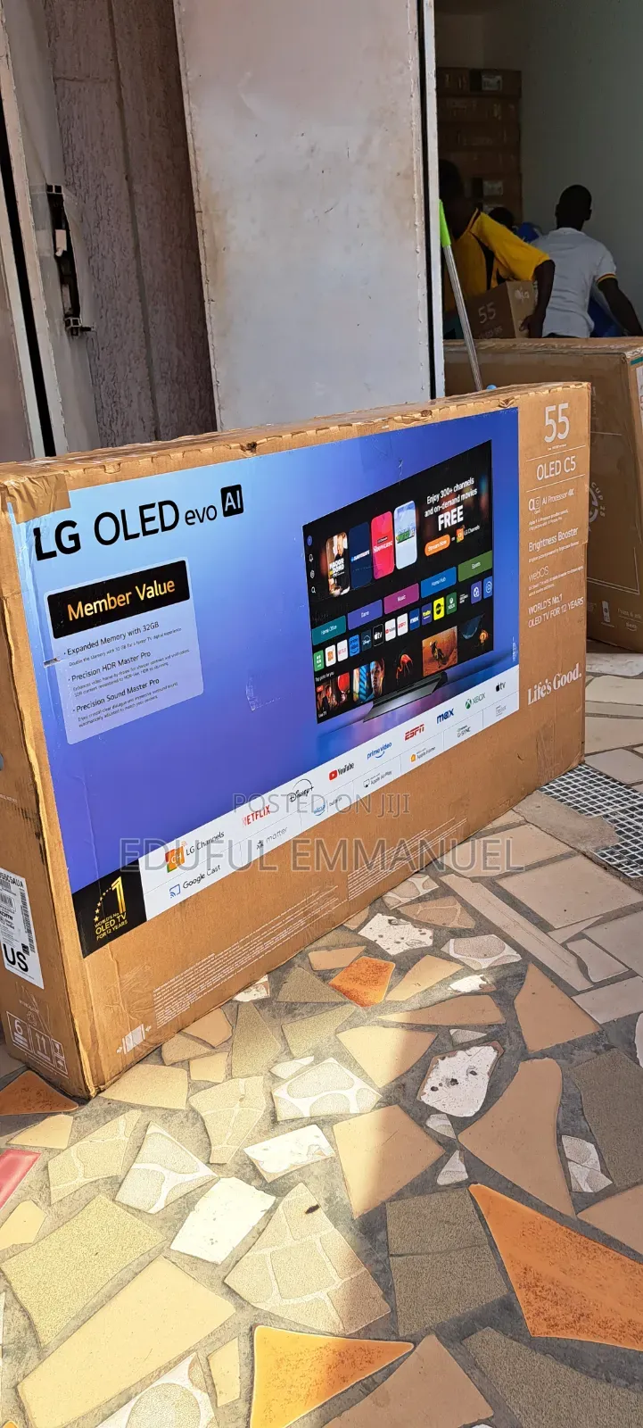 Lg 55" Class Oled Evo C5 Uhd Smart HDR Super Upscaling Ai Tv