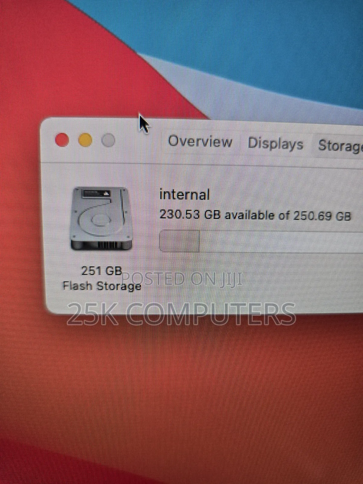 Desktop Computer Apple iMac 8GB Intel Core i5 SSD 256GB