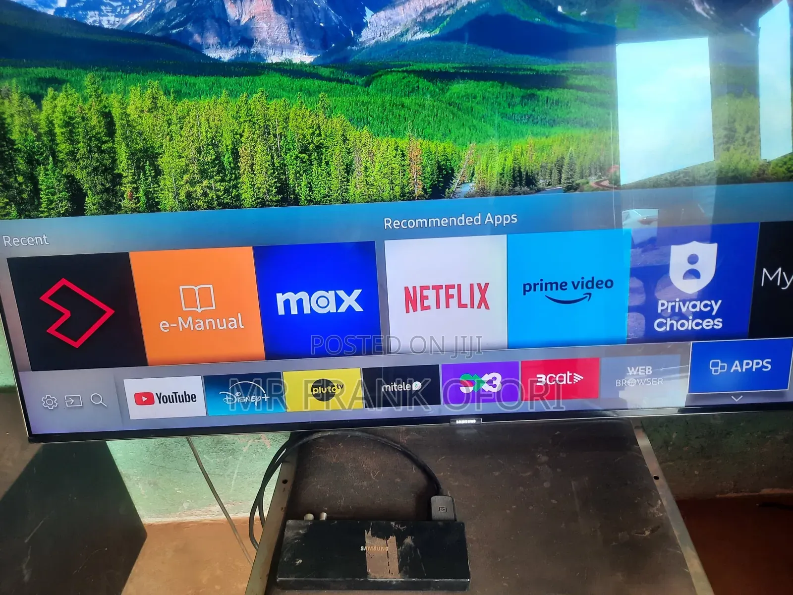 Samsung 55inches Smart Uk Standard