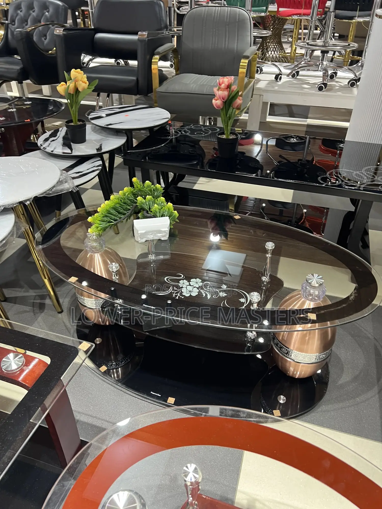 New Glass Center Table