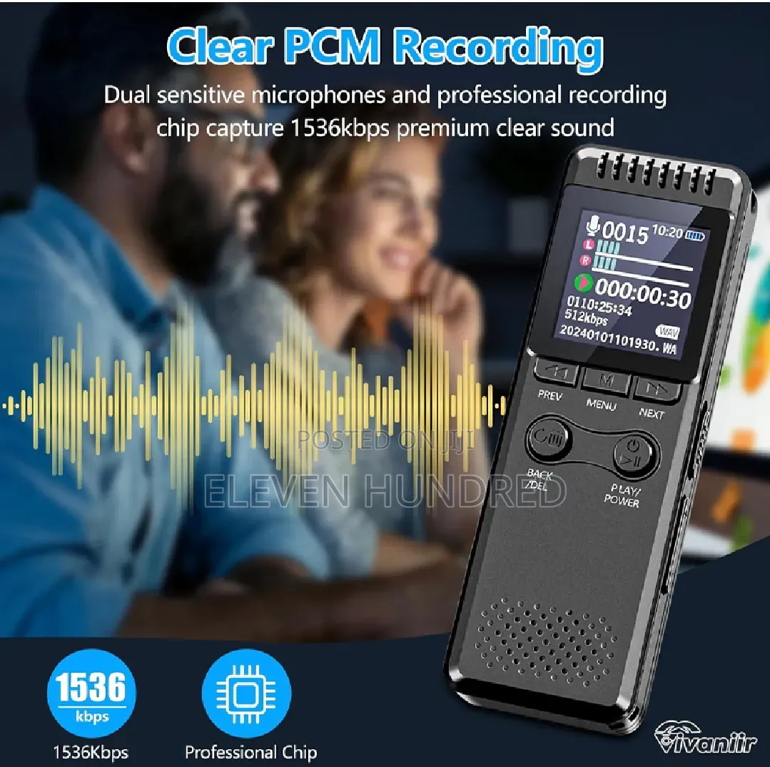Voice Recorder (64gb) Multi Function