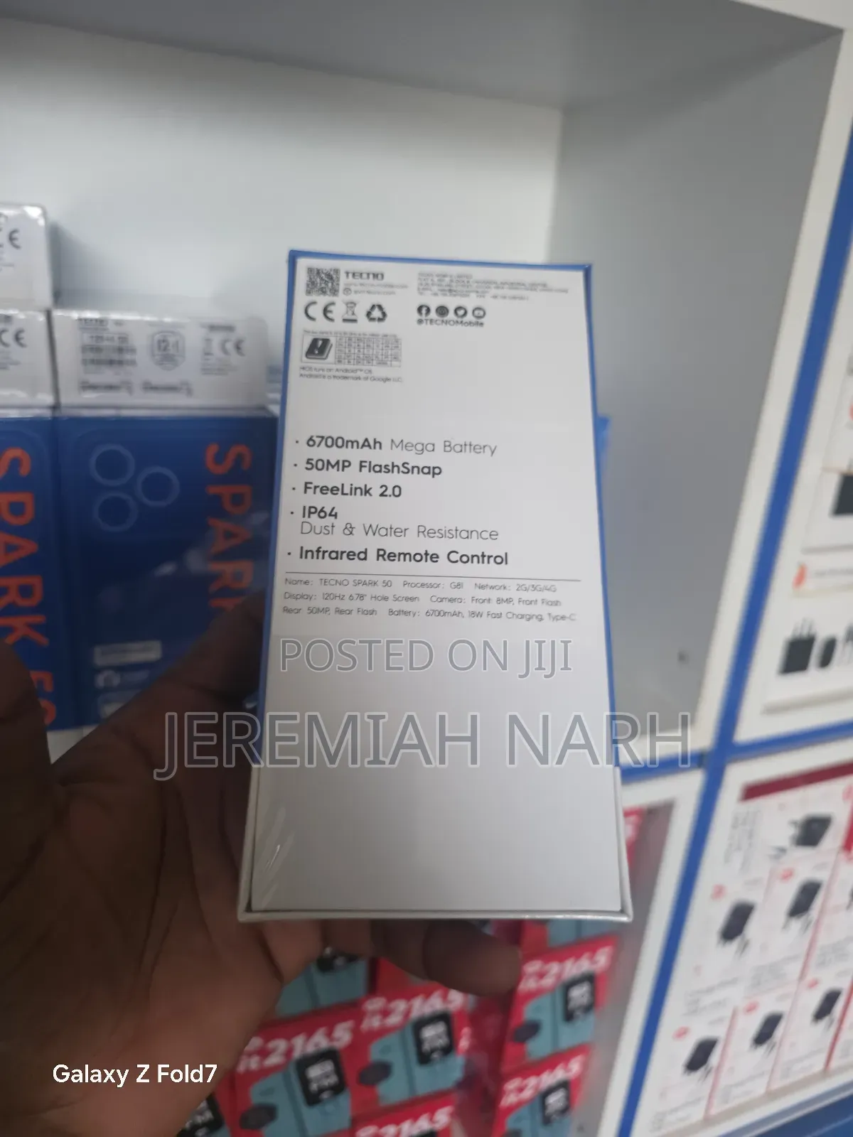 New Tecno Spark 50 128 GB Bronze