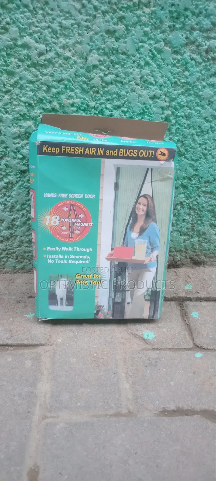 Magnetic Hands-free Mosquito Door Curtains