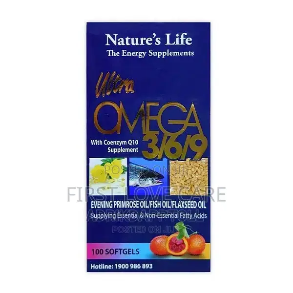 Nature’S Life Ultra Omega 3/6/9