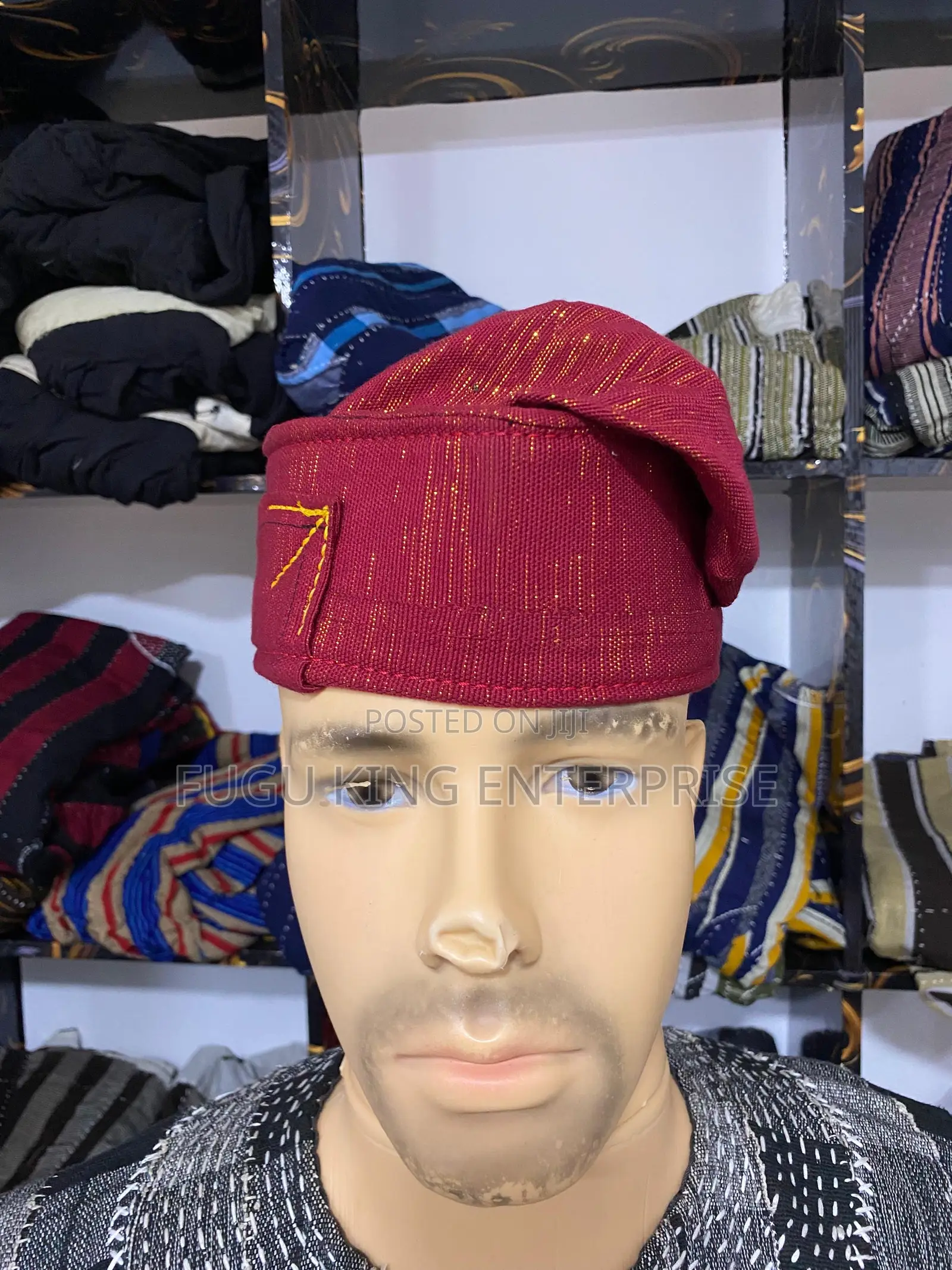 Hat Made Of Fugu Fabric