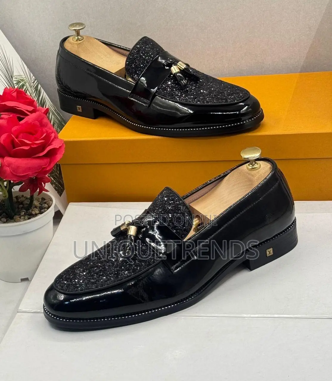 Louis Vuitton Patent Leather Loafers