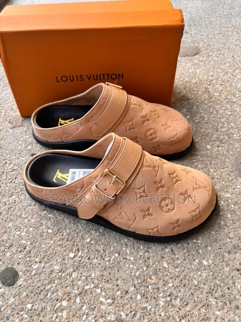 Louis Vuitton Lv to-Go Comfort Clogs(Brown)