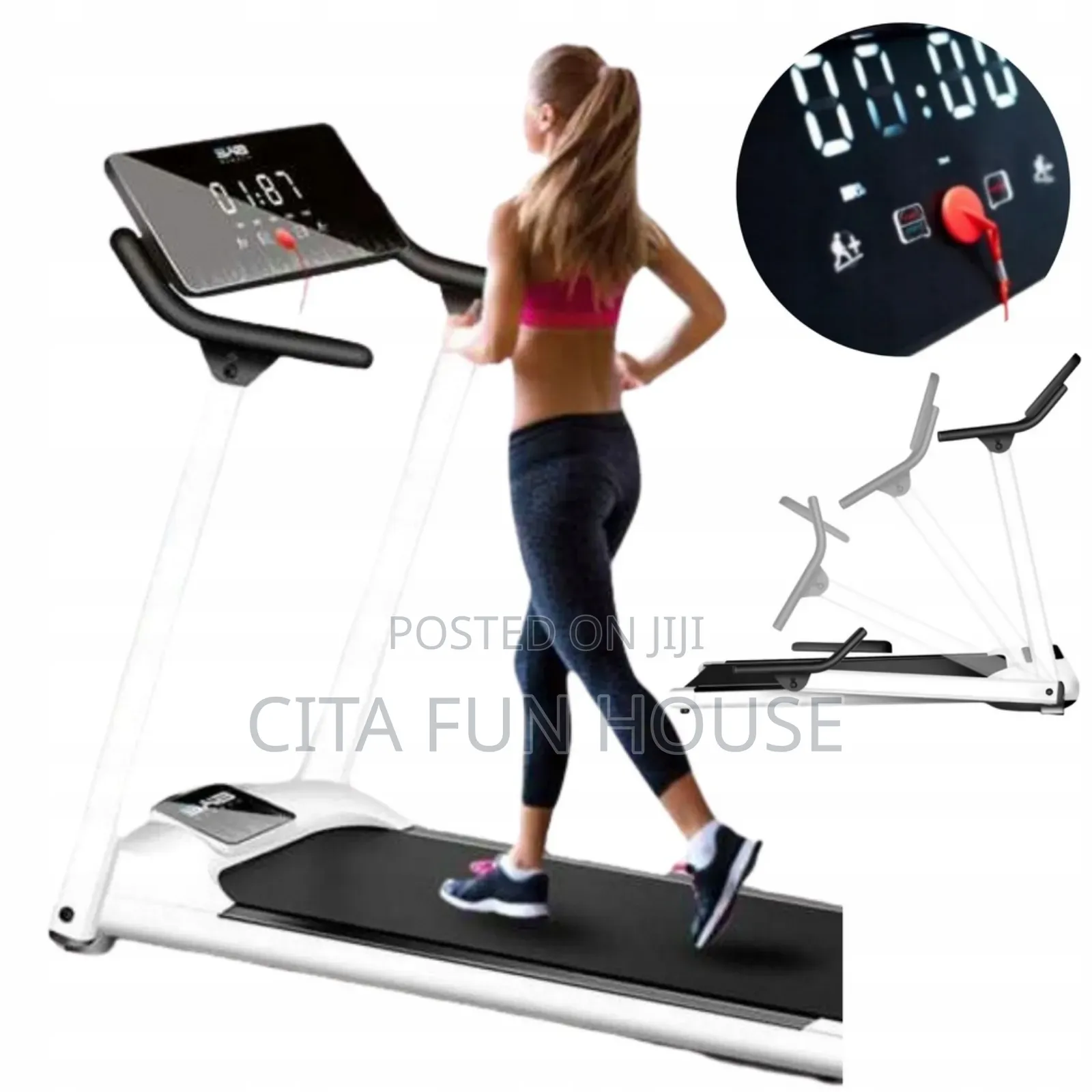 Foldable Treadmill Home Fitness Equipment