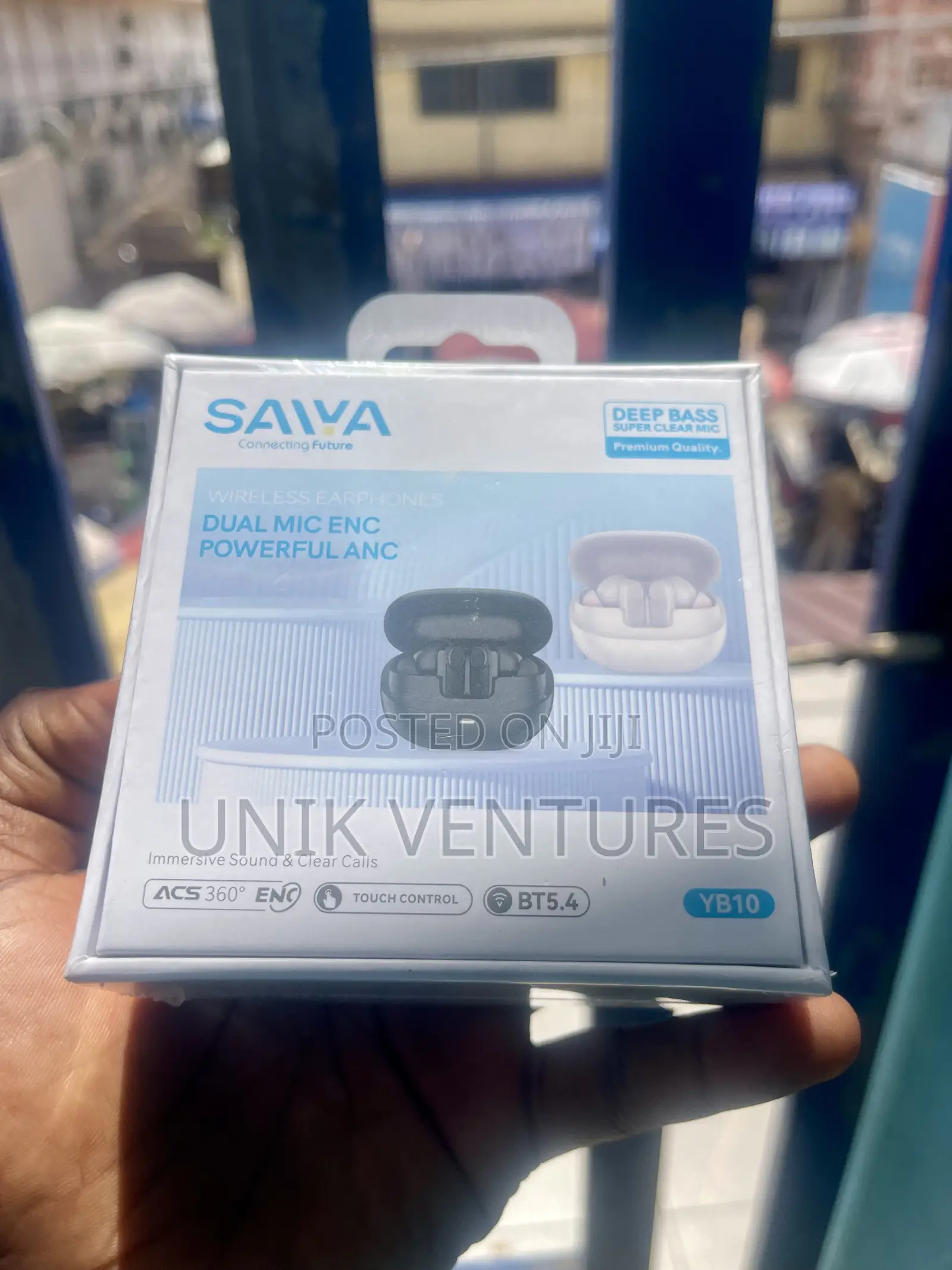 Brand New Saiya Yb10 Wireless Earbuds (Anc + Enc)